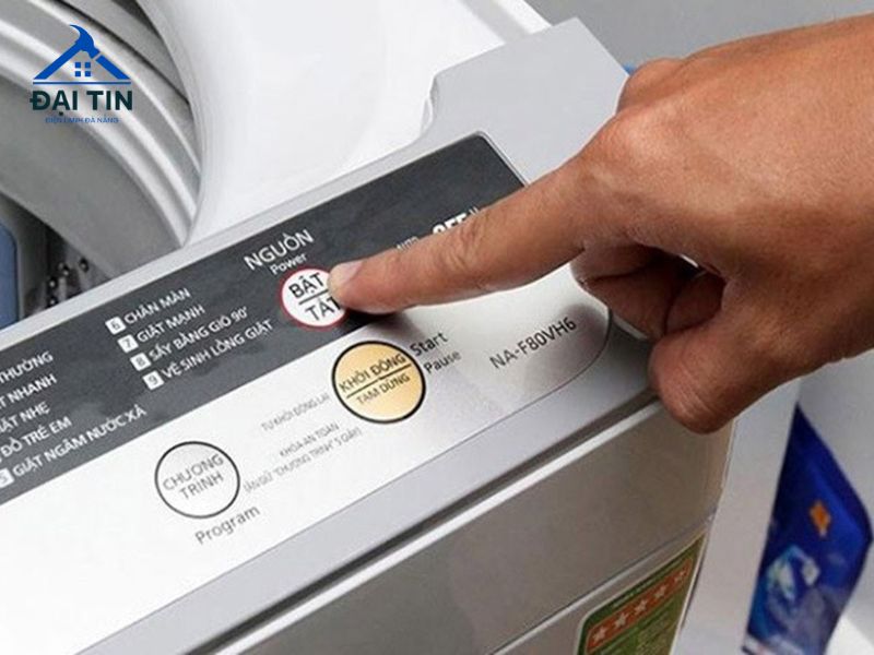 Máy giặt không khởi động được