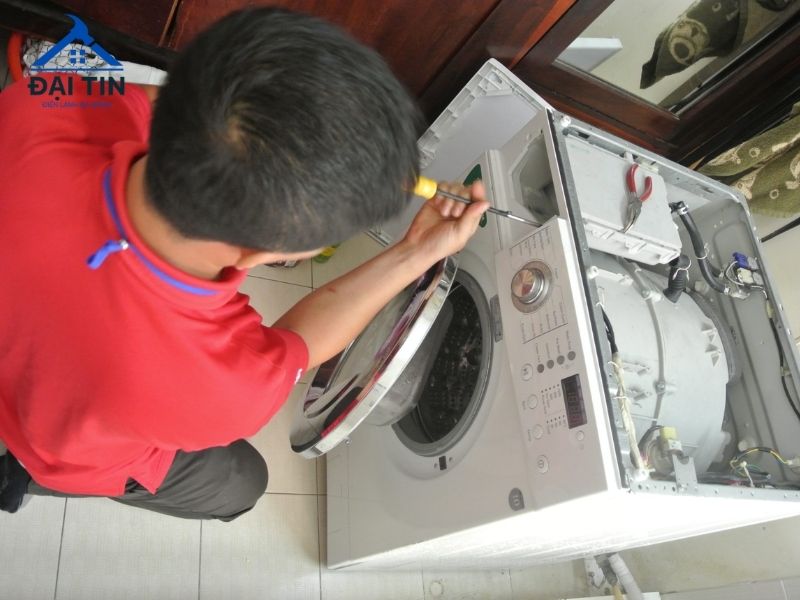 Quy trình sửa chữa máy giặt Đà Nẵng tại Điện Lạnh Đại Tin