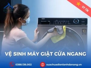 Cách Vệ Sinh Máy Giặt Cửa Ngang Tại Nhà Đúng Cách, Hiệu Quả