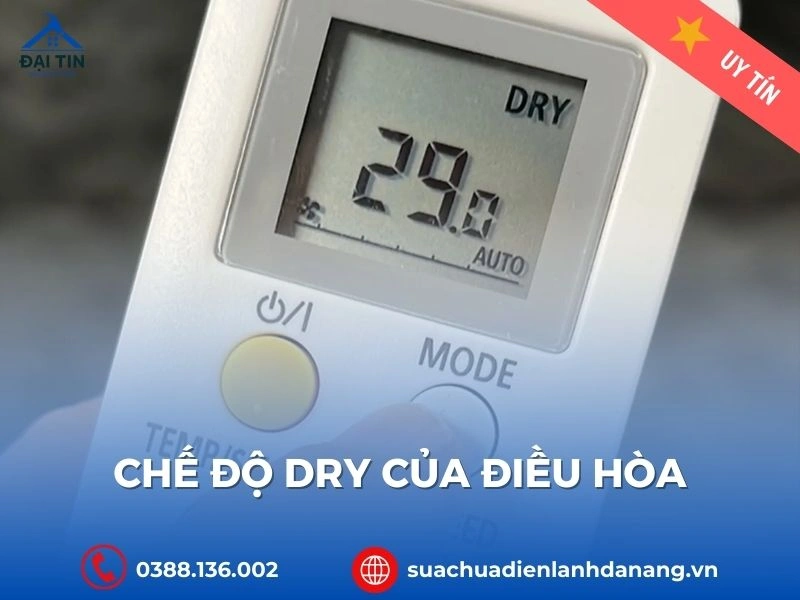Chế Độ Dry Của Điều Hòa Là Gì? Biểu tượng, cách bật tắt chi tiết