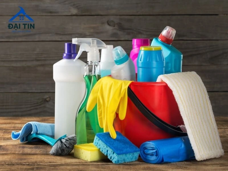 Chuẩn bị dụng cụ trước khi vệ sinh máy giặt Samsung