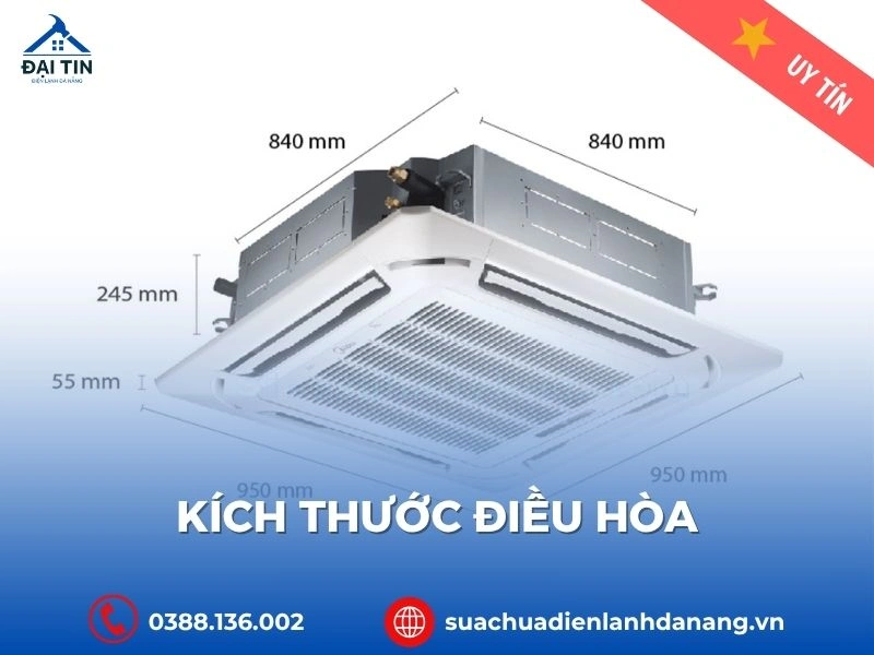 Cập Nhật Kích Thước Điều Hòa Phổ Biến Giúp Tạo Lỗ Chờ