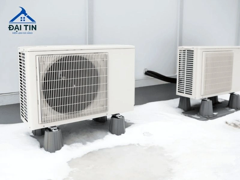 Cục nóng cần đủ không gian để lưu thông không khí