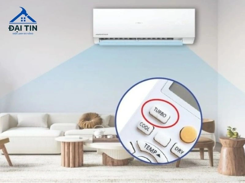 Chế độ này chỉ duy trì ở công suất tối đa trong khoảng 15 - 30 phút